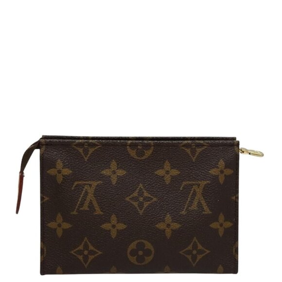 LOUIS VUITTON Monogram Poche Toilette 15 Pouch - Picture 1 of 16